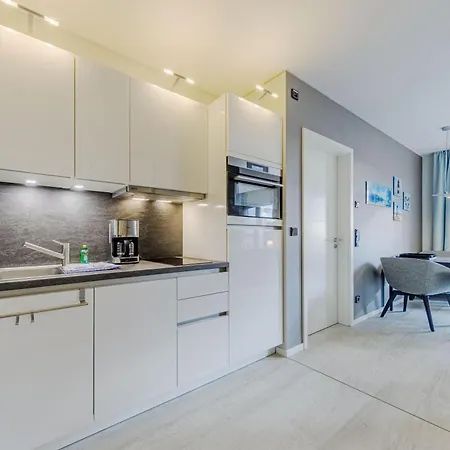 公寓 Sommerperle - 5-sterne Im Strandhaus-stil Mit Wellnessbereich Und Ostseeblick *