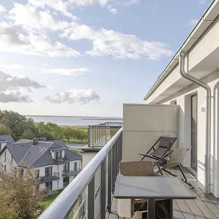 公寓 Sommerperle - 5-sterne Im Strandhaus-stil Mit Wellnessbereich Und Ostseeblick